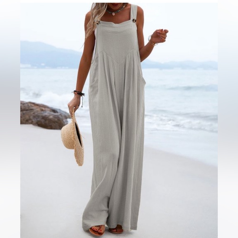 New Pantalon Wide Pocket Jumper, M